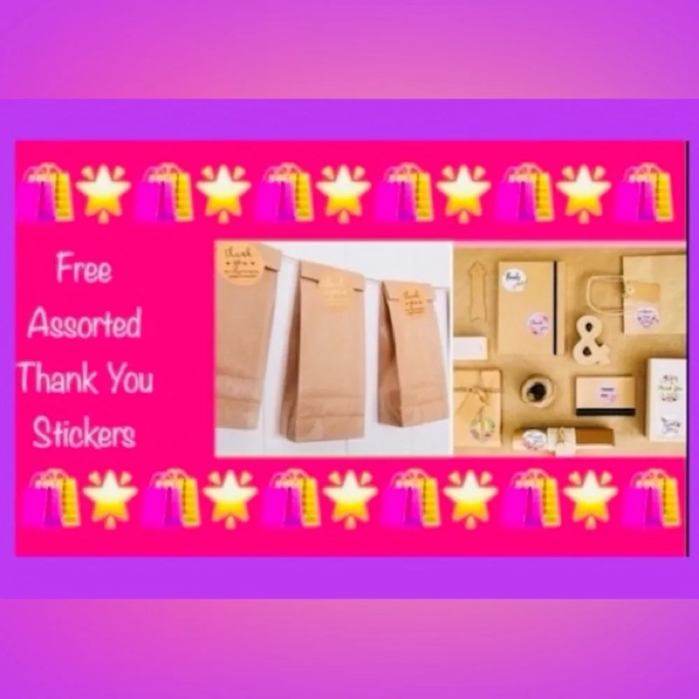 20ct  Bubble Poly Mailers 🍋‍🟩🆕🍋‍🟩 Boutique Mailers  w/ 50ct Free Stickers